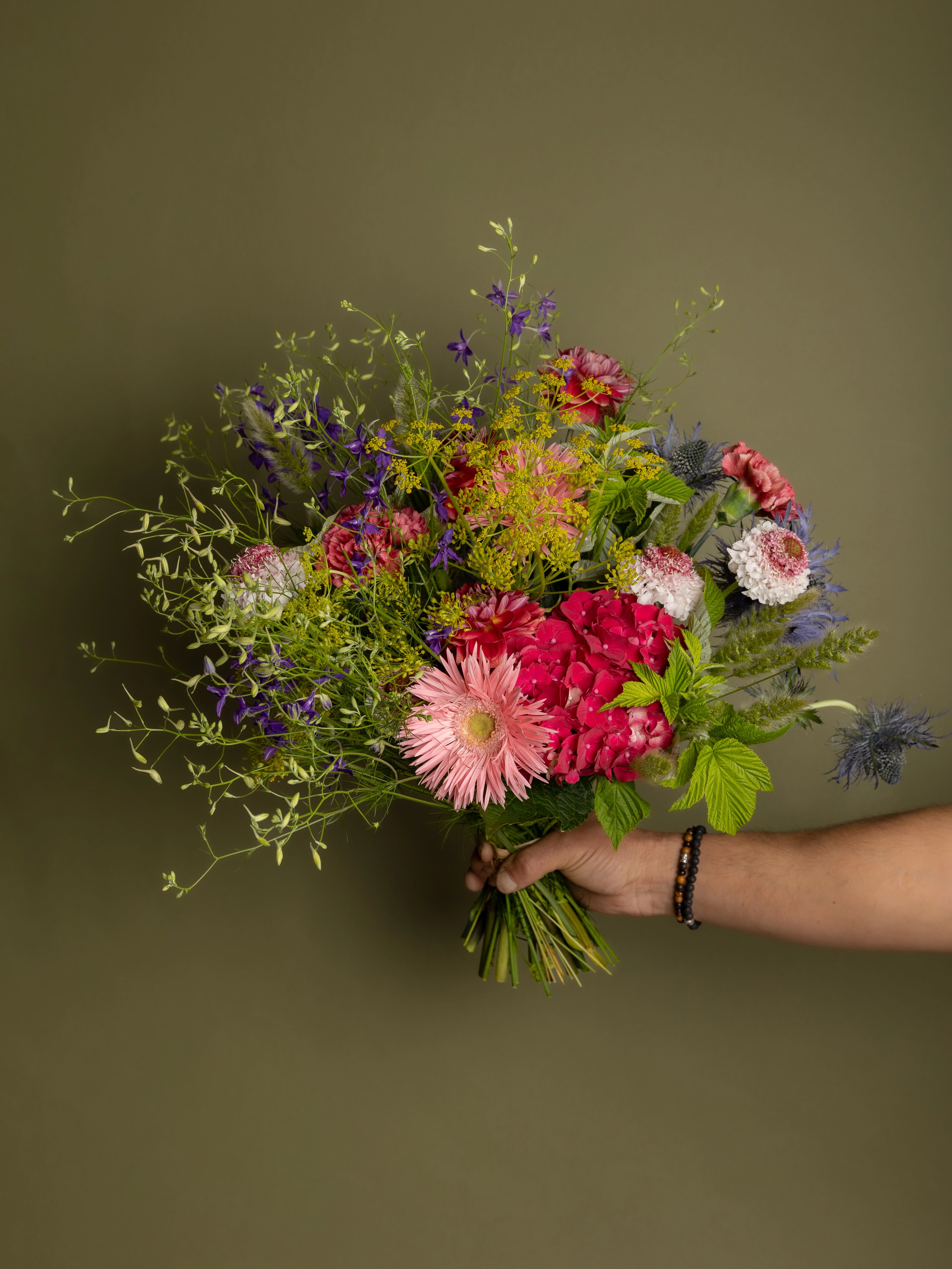 Bouquet de fleurs Nature pétillante