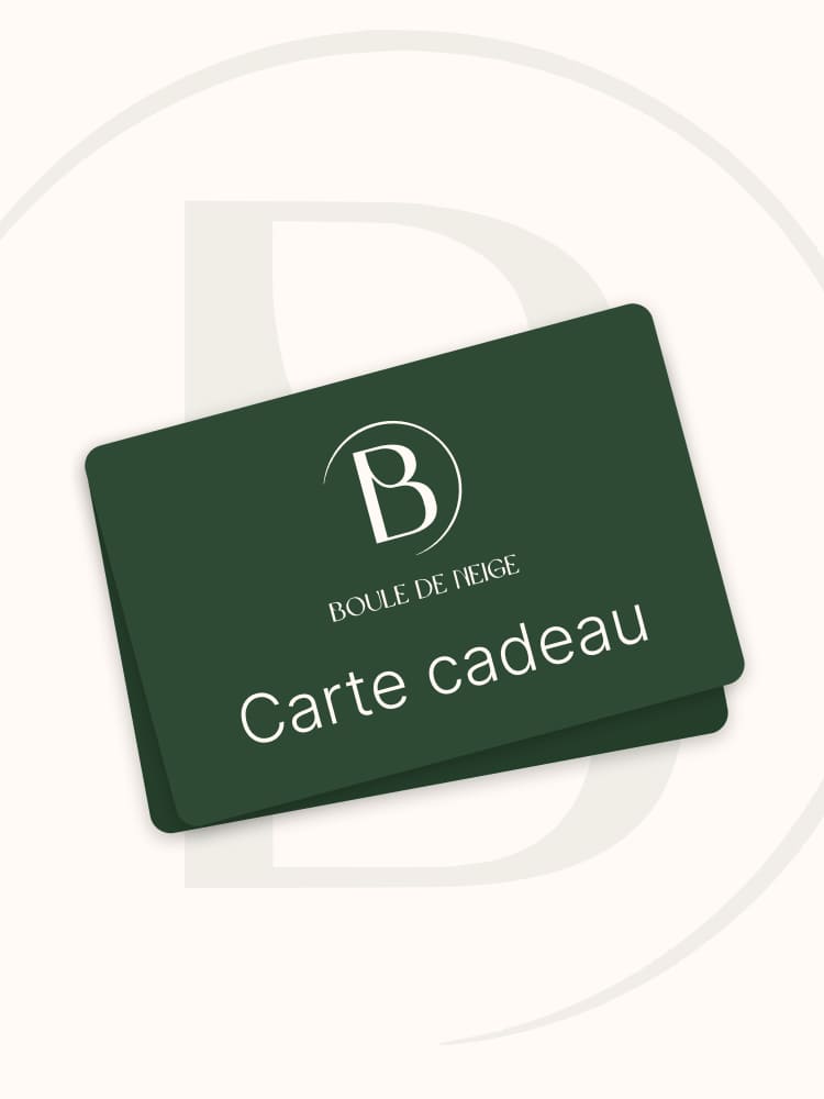 Carte cadeau Boule de Neige